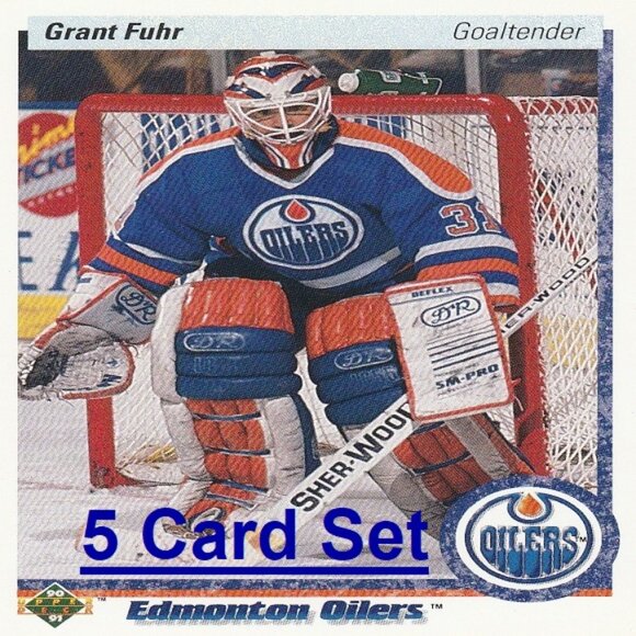 Grant Fuhr Hockey Card Collection - Picture 1 of 6
